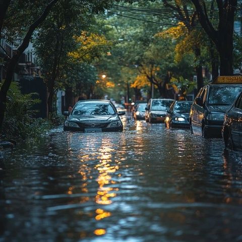 汽车雨天涉水安全指南：行驶技巧与注意事项全解析