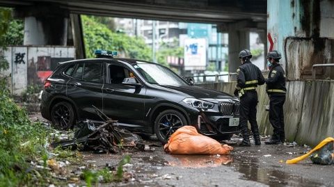 泰州民警紧急救援：新能源轿车突发刹车失灵危及行人安全